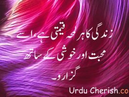 Heart Touching Quote about Life in Urdu