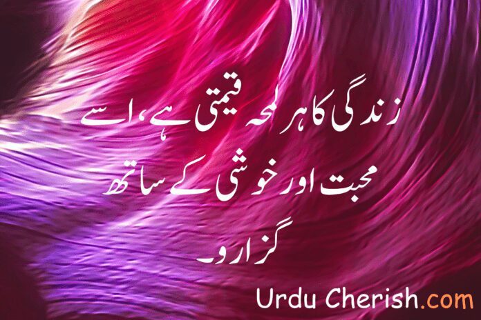 Heart Touching Quote about Life in Urdu