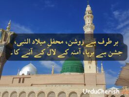 12 Rabi ul Awal Poetry